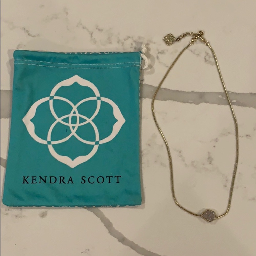 Kendra Scott Tess Gold Iridescent Drusy